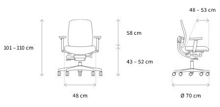 Wagner AluMedic 5 Bürostuhl