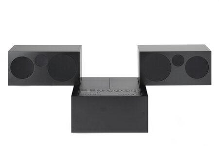 Brionvega Totem black - Soundsystem 