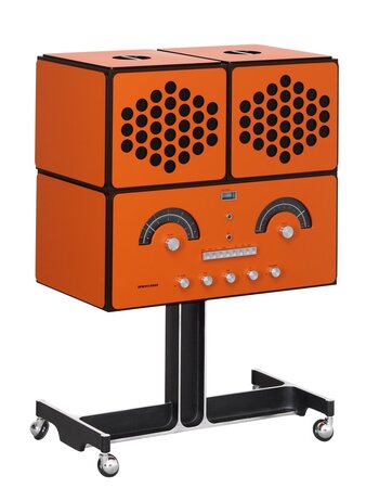 Brionvega radiofonografo orange - Soundsystem