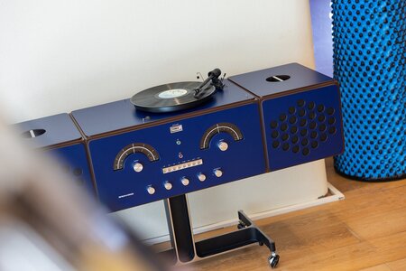 Brionvega radiofonografo blau - Soundsystem