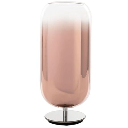 Artemide Artemide Gople Tischleuchte Hellrosa RAL 3015, Weiss / Weiss, 1408040A, kupferfarben