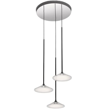 Artemide Artemide Orsa Kronleuchter 3-flammig LED Pendelleuchte Standard