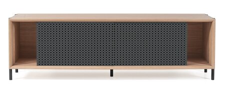 Harto Sideboard Gabin 162 cm Without Drawer: Natural Oak / Slate Grey