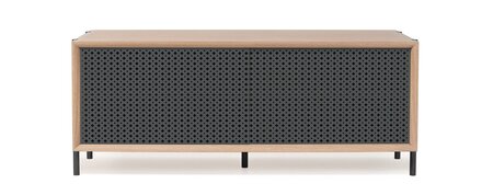 Harto Sideboard Gabin 122 cm: Natural Oak / Slate Grey