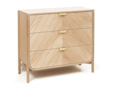 Harto Chest Of Drawers Marius: Natural Oak