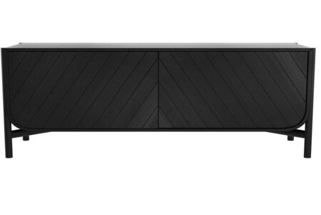 Harto Sideboard Marius 185 cm: Tinted Black Oak