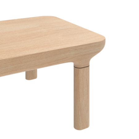 Harto Coffee Table Camille - Couchtisch: 29.5H x 62L x 50D cm
