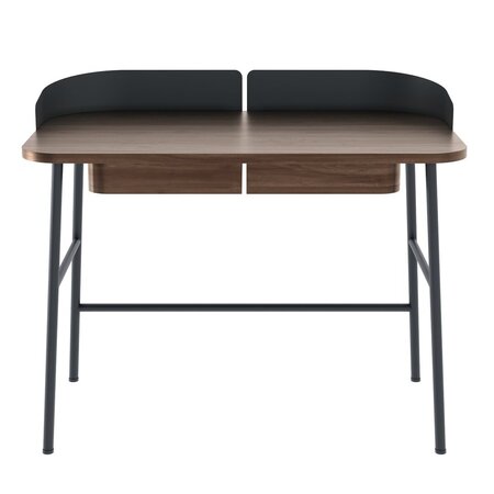 Harto Desk Victor - Schreibtisch: Natural Walnut - Grey