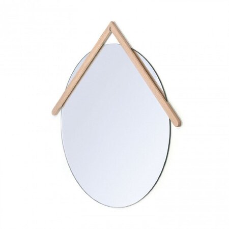 Harto Mirror Grand Lubin - Solid Oak