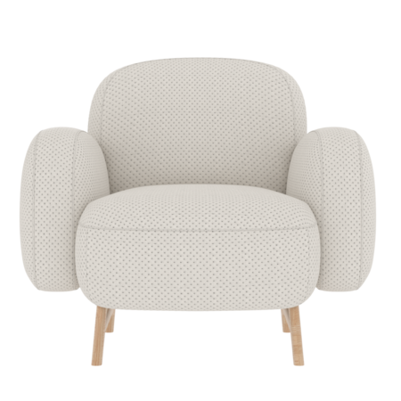 Harto Auguste Armchair - Sessel - Pearl