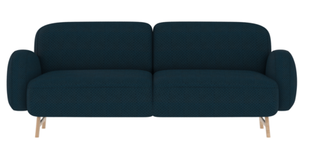 Harto Auguste 3 seats sofa - Sofa 3 Sitzer - Cobalt Blue