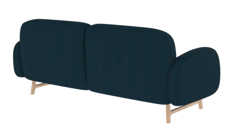 Harto Auguste 3 seats sofa - Sofa 3 Sitzer - Cobalt Blue