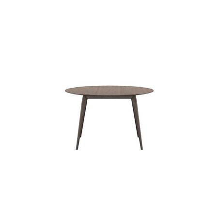 Bruunmunch PLAYdinner Round Smoked Oak - 120/170 L With Extension