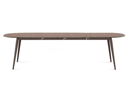 Bruunmunch PLAYdinner Lamé in Oak Smoked with 2 extensions plates - Tisch