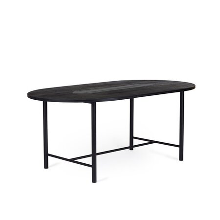 Warm Nordic Be My Guest Dining table, 180cm - Soft black