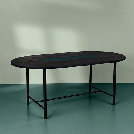Warm Nordic Be My Guest Dining table, 180cm - Forest green
