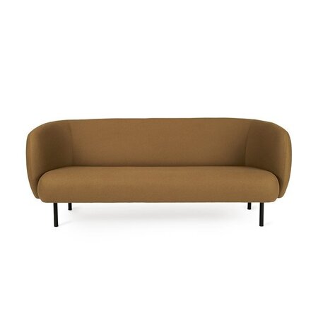 Warm Nordic Cape Sofa, 3 seater - Olive