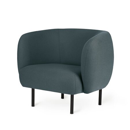Warm Nordic Cape Lounge Chair - Petrol