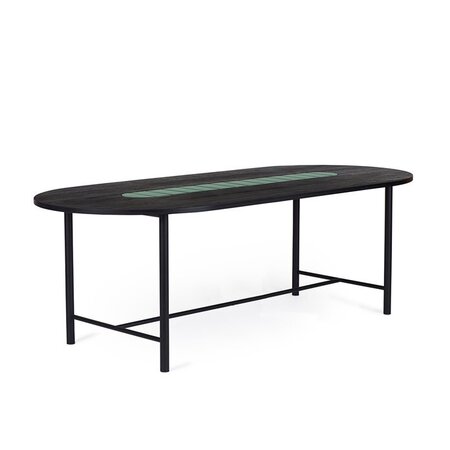 Warm Nordic Be My Guest Dining table 200cm - Forest green