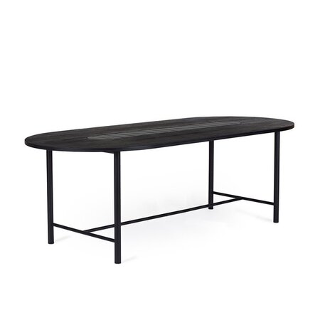 Warm Nordic Be My Guest Dining table 200cm - Soft black