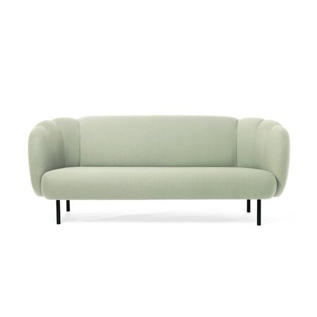 Warm Nordic Cape Sofa with Stitches 3 Seater - Mint