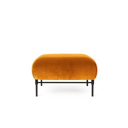 Warm Nordic Galore Sofa Pouf Module - Amber velvet