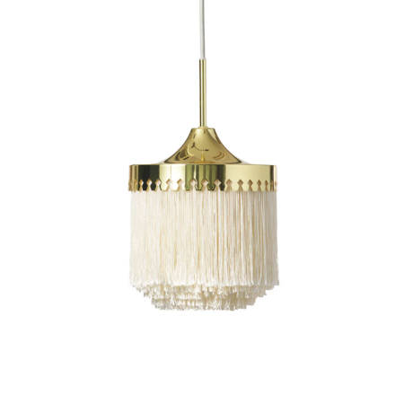 Warm Nordic Fringe Pendant Ø20 cm - Cream White