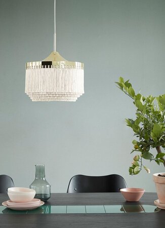Warm Nordic Fringe Pendant Ø20 cm