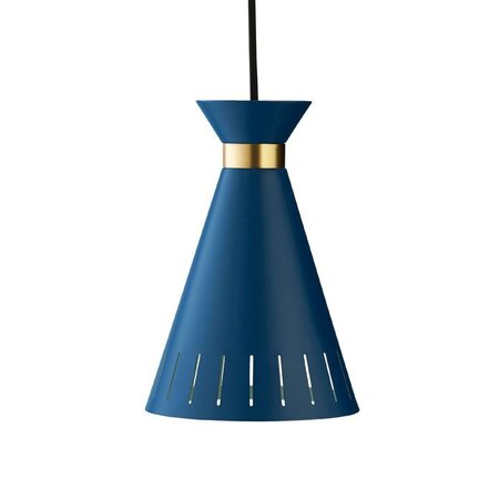 Warm Nordic Cone Pendant - Azure blue