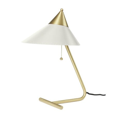 Warm Nordic Brass Top Table Lamp - Warm white