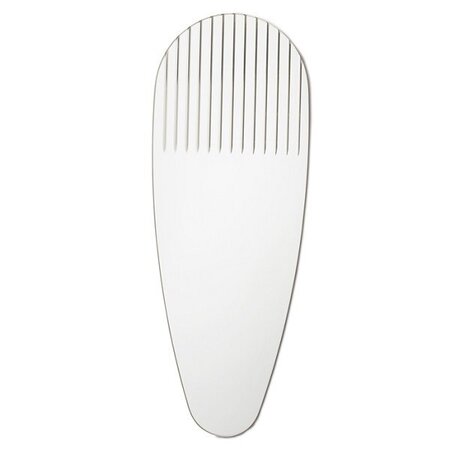 Warm Nordic Masquerade Mirror - Oval