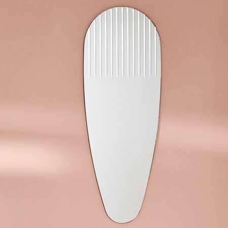 Warm Nordic Masquerade Mirror - Oval