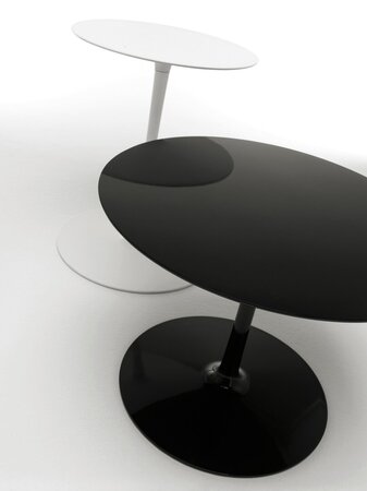 MDF Italia Flow Low Table - Couchtisch rund