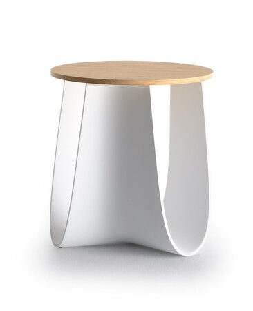 MDF Italia SAG - Sitzhocker - Bambus/Weiss