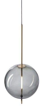 Pholc Kandinsky - Pendelleuchte - Smoked grey, Brass - 45 cm