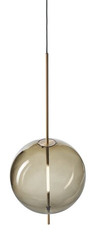 Pholc Kandinsky - Pendelleuchte - Smoked brown, Brass - 45 cm