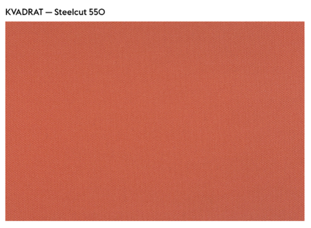 Muuto Oslo - Bench- Steelcut 550 / Dark red