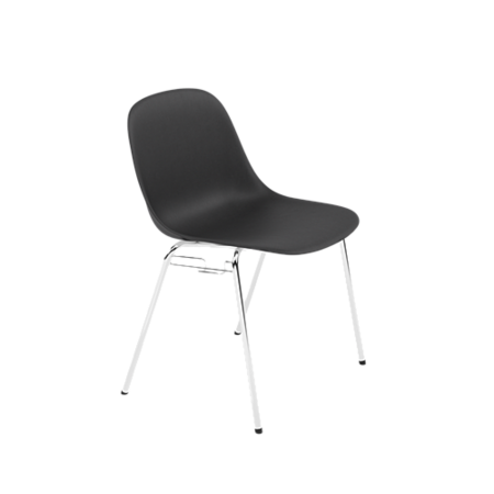 Muuto Fiber Side Chair A Base With Linking Device And Felt Glides