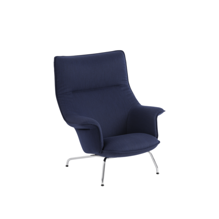Muuto Doze Lounge Chair - Balder 782/Chrome