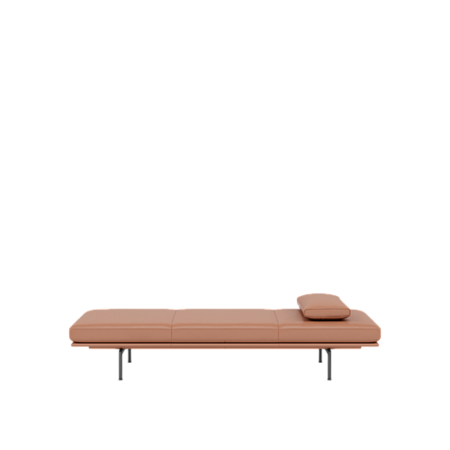 Muuto Outline Daybed Cushion - Refine Leather Cognac