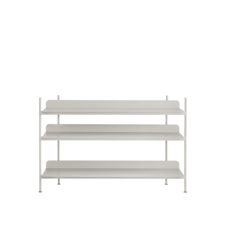 Muuto Compile Shelving System - Configuration 2 - Grey