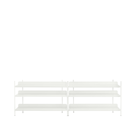 Muuto Compile Shelving System - Configuration 6 - White