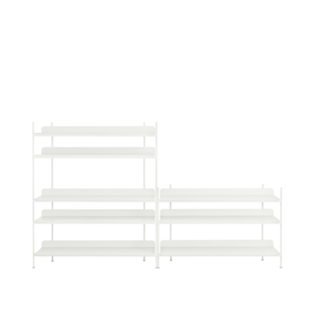 Muuto Compile Shelving System - Configuration 7 - White