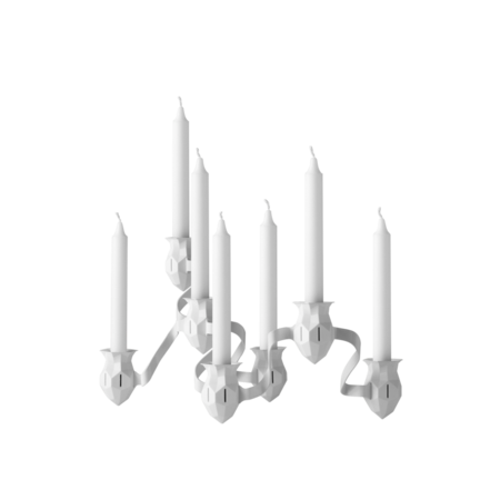 Muuto The More The Merrier Candlestick - Kerzenhalter Weiß