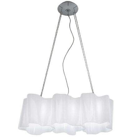 Artemide Artemide Logico Sosp. 3 in Linea Pendelleuchte Fume Diffuser