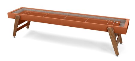 RS Barcelona Track Shuffleboard - Sportgeräte - Kickertisch - Terrakotta - Breite 274,3