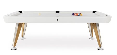 RS Barcelona Diagonal Pool Table Outdoor - Sportgeräte - Weiß - Stoff Weiß