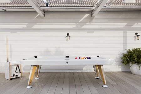RS Barcelona Diagonal Pool Table Outdoor - Sportgeräte