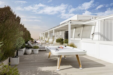 RS Barcelona Diagonal Pool Table Outdoor - Sportgeräte