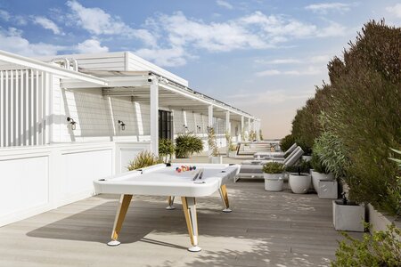 RS Barcelona Diagonal Pool Table Outdoor - Sportgeräte